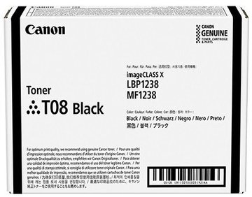 Картридж Canon T08 i-SENSYS X 1238 Series Black (11000 стр.) 3010C006 фото