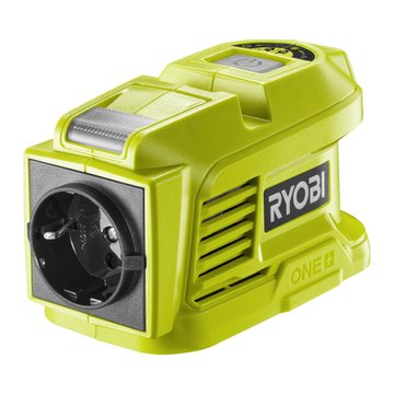 Інвертор напруги акумуляторний Ryobi RY18BI150A-0, 18В ONE+, 220 Вольт, 150Вт(300Вт пікова), без АКБ та ЗП (5133004895) 5133004895 фото