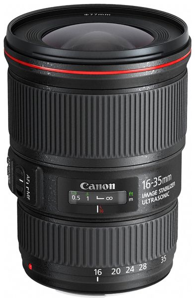 Об`єктив Canon EF 16-35mm f/4L IS USM (9518B005) 9518B005 фото