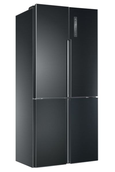 Холодильник Haier багатодверний, 180.4x83.3х66.5, холод.відд.-316л, мороз.відд.-140л, 4дв., А+, NF, інв., дисплей, зона нульова, чорний (HTF-456DN6) HTF-456DN6 фото
