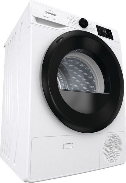 Сушильная машина Gorenje тепловой насос, 8кг, A+++, 60см, дисплей, Wi-Fi, белый DPNA83WIFI DNE82/GN фото