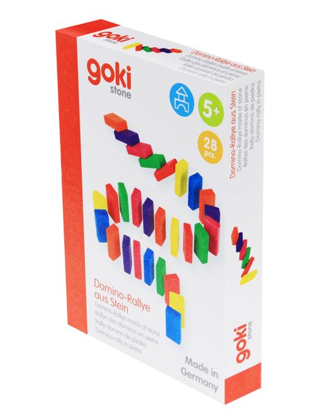 Настольная игра Домино Каменное ралли Goki (58788) 58788 фото