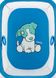 Манеж Qvatro LUX-02 мелкая сетка морская волна (dog) (624993)