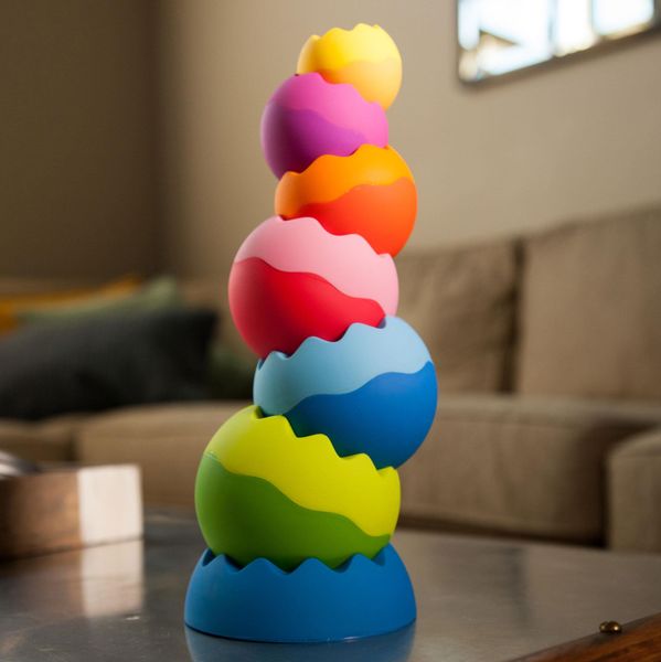 Пірамідка-балансир Fat Brain Toys Tobbles Neo (F070ML) F070ML фото