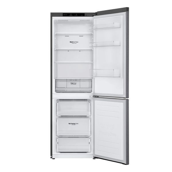 Холодильник LG з нижн. мороз., 186x60х68, холод.відд.-234л, мороз.відд.-107л, 2дв., А++, NF, інв., диспл внутр., зона св-ті, графіт (GW-B459SLCM) GW-B459SLCM фото