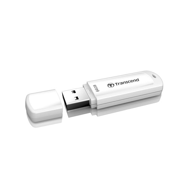 Накопичувач Transcend 64GB USB 3.1 Type-A JetFlash 730 White (TS64GJF730) TS64GJF730 фото