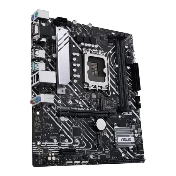 Материнcька плата ASUS PRIME H610M-A D4-CSM s1700 H610 2xDDR4 M.2 HDMI D-Sub DP mATX (90MB19P0-M0EAYC) 90MB19P0-M0EAYC фото