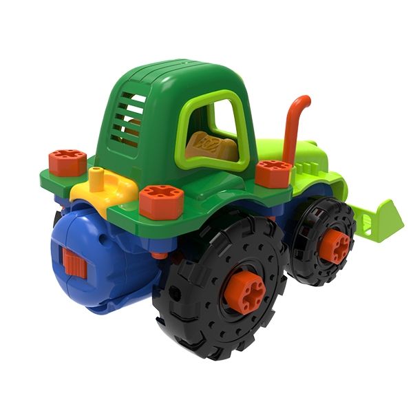 Конструктор Edu-Toys Трактор с инструментами (JS030) JS030 фото