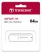 Накопичувач Transcend 64GB USB 3.1 Type-A JetFlash 730 White (TS64GJF730)