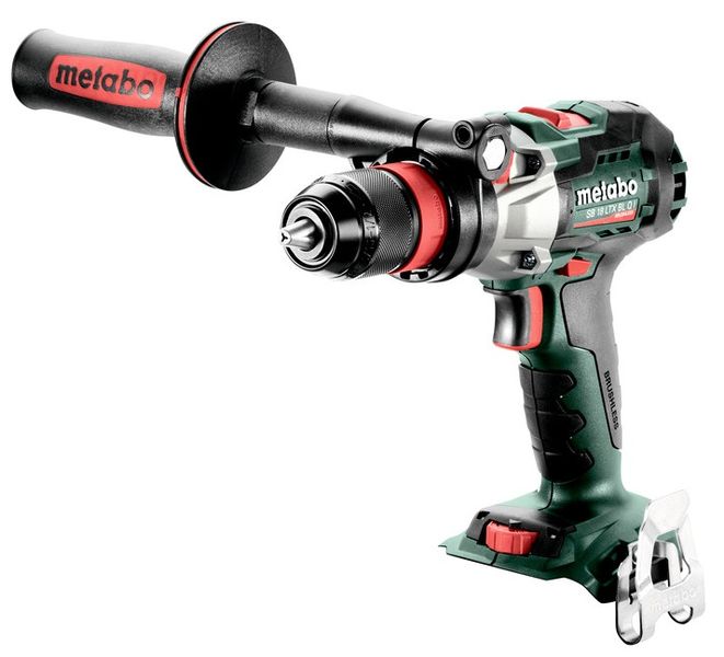 Дрель ударная Metabo SB 18 LTX BL QI, аккумуляторная, Li-Power, 18В, 0-550/0-2100об/мин, 1.5-13мм, 65/130Нм, 1.8кг (602361850) 602361850 фото