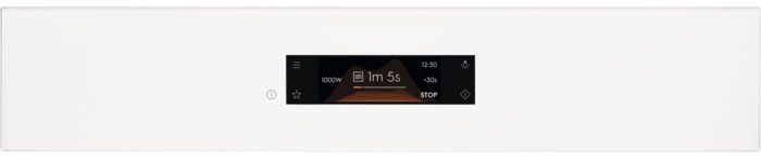 Духовой шкаф Electrolux электрический компактный, 42л, дисплей, конвекция, ф-ция микроволн, белый (EVM8E08V) EVM8E08V фото