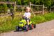 Детский трактор на педалях с прицепом Falk CLAAS ARION (цвет – зеленый) (2041C)