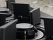 Варочная поверхность Electrolux газовая на стекле, 75см, чугун, электрон. управление, Hob2Hood, черный (KGG753753K)