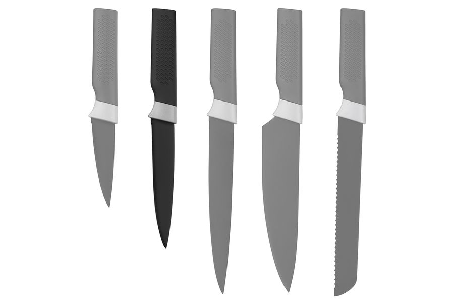 Кухонный нож универсальный Ardesto Black Mars, 12 см, черный, нерж. сталь, пластик (AR2017SK) AR2017SK фото