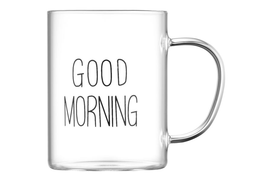 Набор чашек с ручками Ardesto Good Morning, 420 мл, 2 ед., боросиликатное стекло (AR2642GM) AR2642GM фото