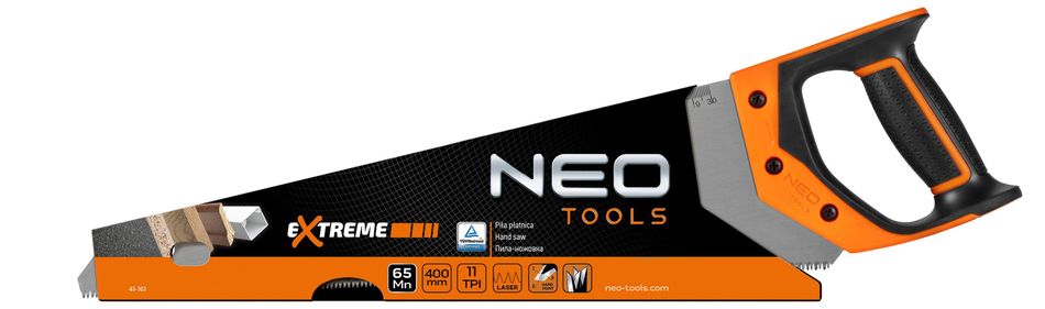 Ножівка по дереву Neo Tools, Extreme, 400 мм, 11TPI (41-161) 41-161 фото
