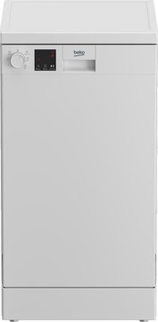 Посудомийна машина Beko, 10компл., A++, 45см, дисплей, білий DVS05025W фото