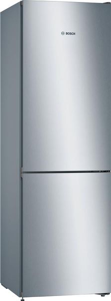 Холодильник Bosch з нижн. мороз., 186x60x66, xолод.відд.-237л, мороз.відд.-87л, 2дв., А++, NF, інв., нерж (KGN36VL326) KGN36VL326 фото