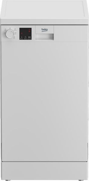 Посудомийна машина Beko, 10компл., A++, 45см, дисплей, білий - Уцінка DVS05025W фото