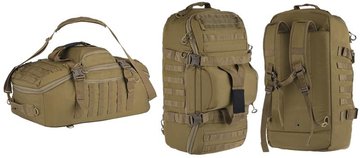 Сумка-баул/рюкзак 2Е Tactical, L, зелена 2E-MILDUFBKP-L-OG фото