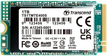 Накопичувач SSD Transcend M.2 1TB PCIe 3.0 MTE400S 2242 TS1TMTE400S фото