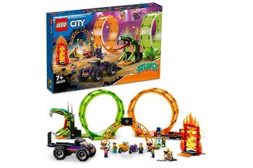 Конструктор LEGO City Stuntz Двойная петля каскадерской арены 60339 60339 фото
