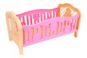 Іграшкове ліжечко для ляльки , 2 кольори Рожеве (4517TXK(Pink)) 4517TXK(Pink) фото