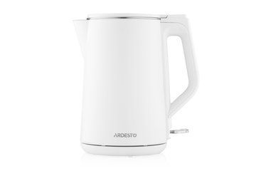 Електрочайник Ardesto , 1.5л, подвійні стінки, глянець, STRIX, білий (EKL-X50) EKL-X50 фото