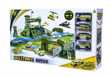Дитячий ігровий набір Військова База Military P881-A з машинками та танками P881-A фото
