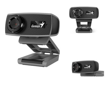 Веб-камера Genius FaceCam 1000X HD,Black (32200003400) 32200003400 фото