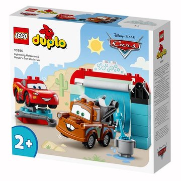 Конструктор LEGO DUPLO Disney Розваги Блискавки МакКвіна й Сирника на автомийці 29 деталей (10996) 10996 фото
