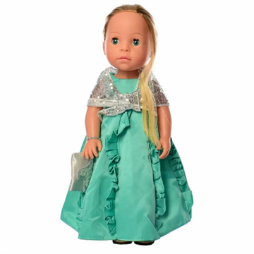 Дитяча інтерактивна лялька навчає країнам та цифрам Turquoise (M 5414-15-1(Turquoise)) M 5414-15-1 фото