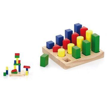 Деревянный сортер Viga Toys Фигуры и размеры (51367) 51367 фото