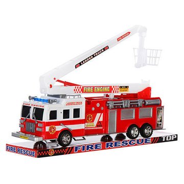 Детская пожарная машина со стрелой инерционная (SH-8855) SH-8855 фото