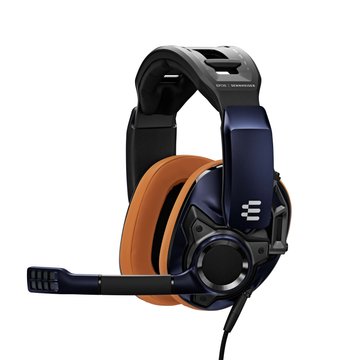 Гарнитура ПК стерео Over-ear EPOS GSP 602, mini-jack, uni mic, 3м, синий (1000414) 1000414 фото