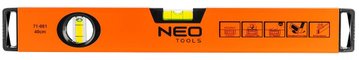 Уровень Neo Tools алюминиевый, 40 см, 2 капсулы, фрезерованный 71-081 фото