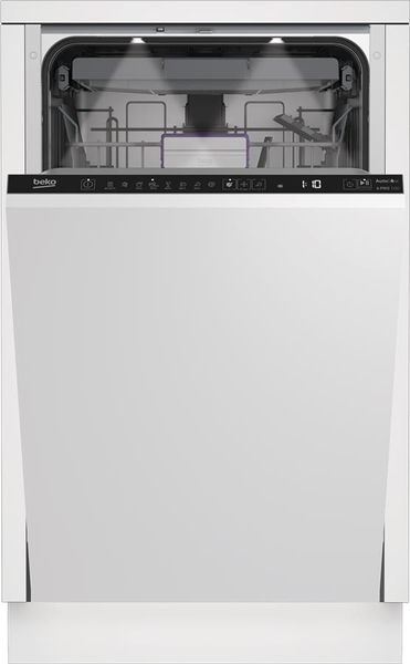 Посудомийна машина Beko вбудовувана, 11компл., A+++, 45см, дисплей, білий BDIS38040A фото