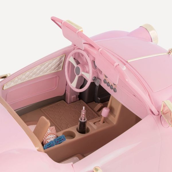 Транспорт для ляльок-Ретро автомобіль з відкритим верхом Our Generation BD67051Z BD67051Z фото