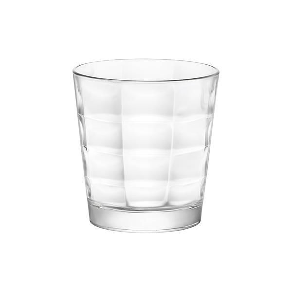Набір склянок низьких Bormioli Rocco Cube, 245мл, h85мм, 6шт, скло, прозорий - Уцінка 128755VTD021990 фото