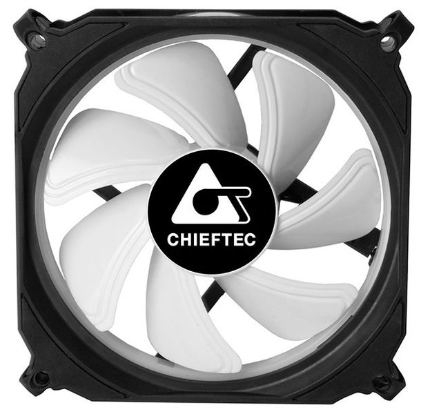 Корпусний вентилятор CHIEFTEC TORNADO ARGB, 120мм, 1200rpm, 6pin, 16dBa (CF-1225RGB) CF-1225RGB фото
