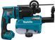 Перфоратор Makita акумуляторний, SDS-Plus LXT, 18В, сист. вид. пилу DX05, кейс Makpac, 2.7 кг, SOLO (DHR182ZWJ)