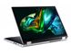 Ноутбук Acer Aspire 3 Spin 14 A3SP14-31PT 14" WUXGA IPS Touch, Intel P N200, 8GB, F256GB, UMA, Lin, серебристый (NX.KENEU.004)