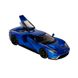 Автомодель - FORD GT (блакитний металік, сріблястий металік, 1:32) (18-43043)
