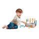 Детская плита Viga Toys PolarB с посудой и грилем, складная (44032)