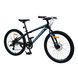Велосипед подростковый 2-х колесный 24" (RL7T) LIKE2BIKE Raft, черный матовый A212410 фото