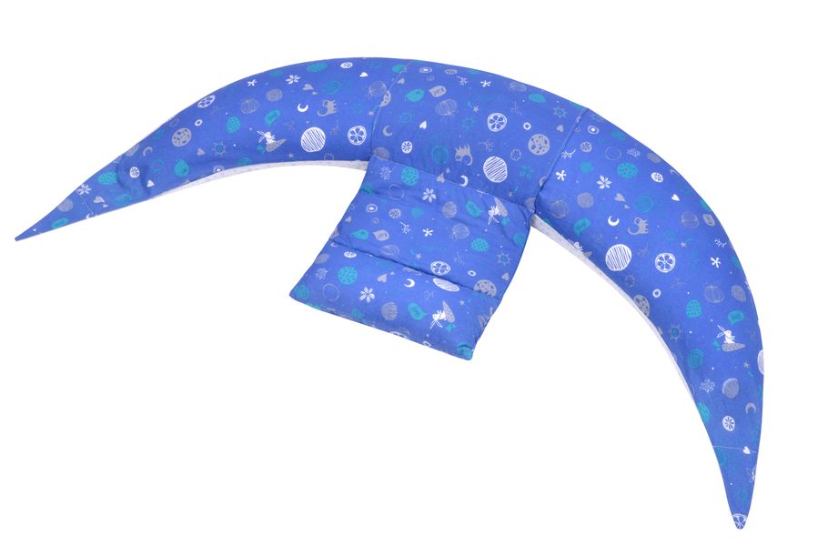 Nuvita Набор аксессуаров для подушки DreamWizard (наволочка, мини-подушка) Синий NV7101BLUE NV7101 фото