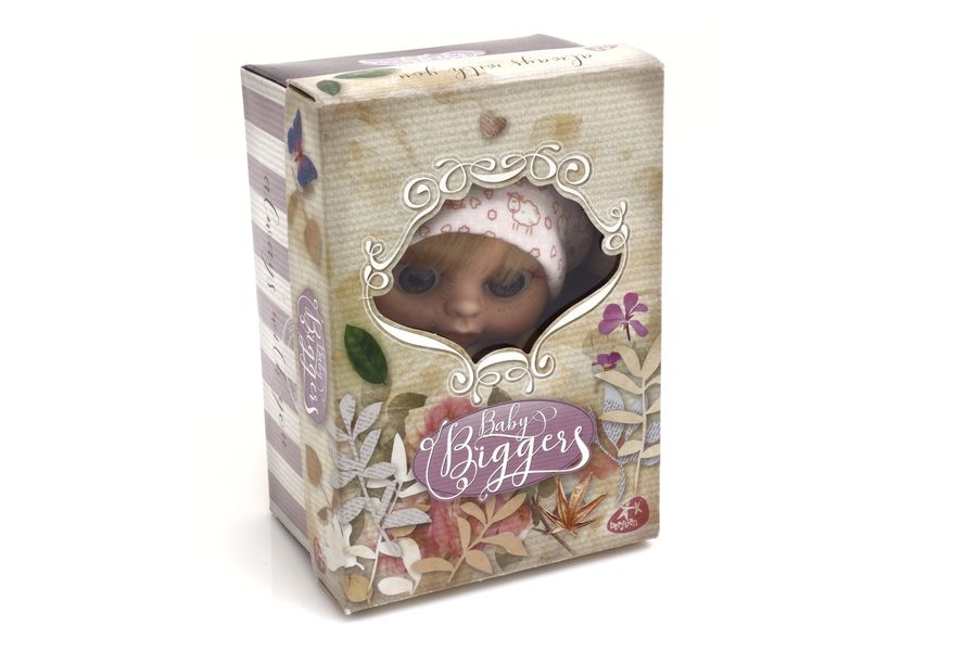 Лялька пупс Berjuan БЕБІ БІГГЕРС BJN-24100 з запахом ванілі 14 см (RUBIO) BJN-24100 фото