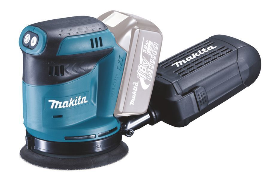 Шліфмашина ексцентриков акумуляторна Makita , 18В, 125мм, 7000/9500/11000об/хв, 1.7 кг, без АКБ та ЗП (DBO180Z) DBO180Z фото