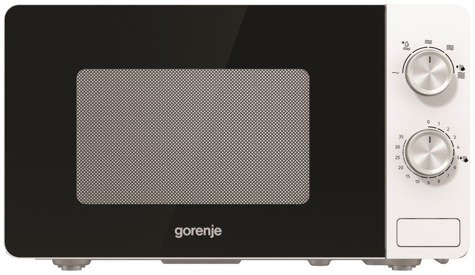 Микроволновая печь Gorenje, 17л, мех. управл., 700Вт, белый MO17E1W - Уцінка MO17E1W фото