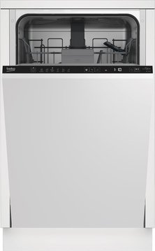 Посудомийна машина Beko вбудовувана, 10компл., A++, 45см, дисплей, білий BDIS36020 фото